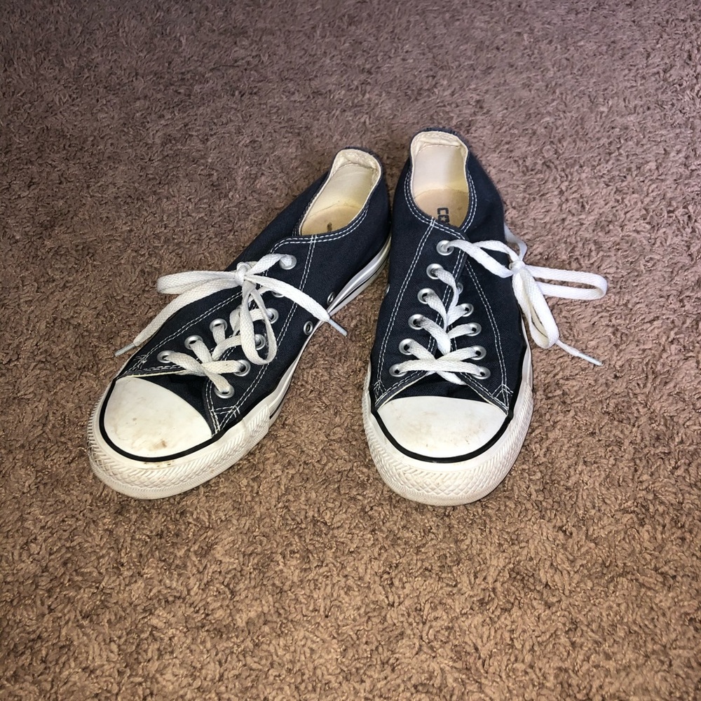 Navy Blue Converse